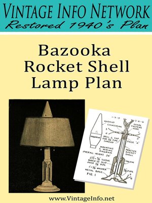 cover image of Bazooka Rocket Shell Lamp Plan